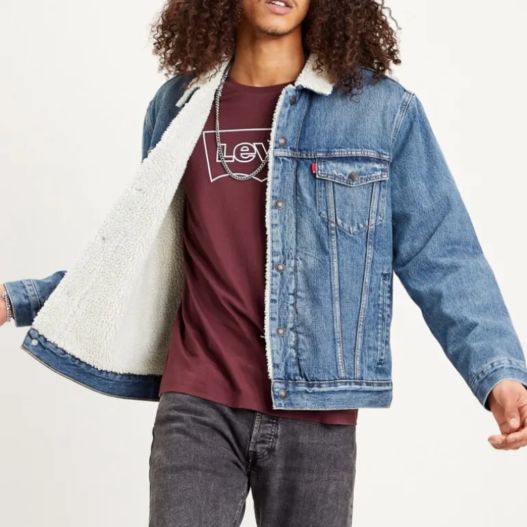 Blouson en jean fourré Levi's ® Sherpa Trucker