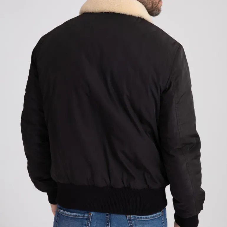 Blouson pilote Bombers Original Versmold noir