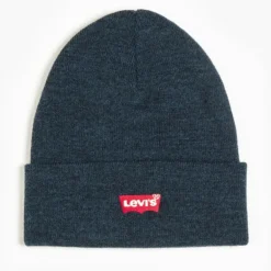 Bonnet Levi's ® bleu marine logo rouge