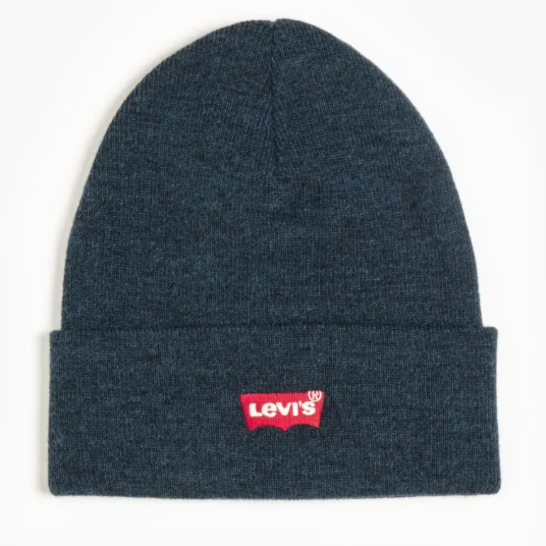 Bonnet Levi's ® bleu marine logo rouge