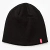Bonnet Levi's ® noir étiquette rouge