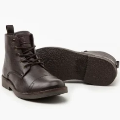 Chaussures Boots Levi's ® en cuir brun