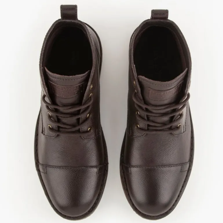 Chaussures Boots Levi's ® en cuir brun