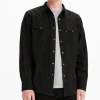 Chemise en jeans noir Levis Barstow Western