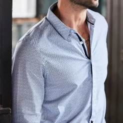 Chemise Freeman T Porter homme Come Leaf