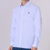 Chemise Us Polo Assn en coton bleu oxford