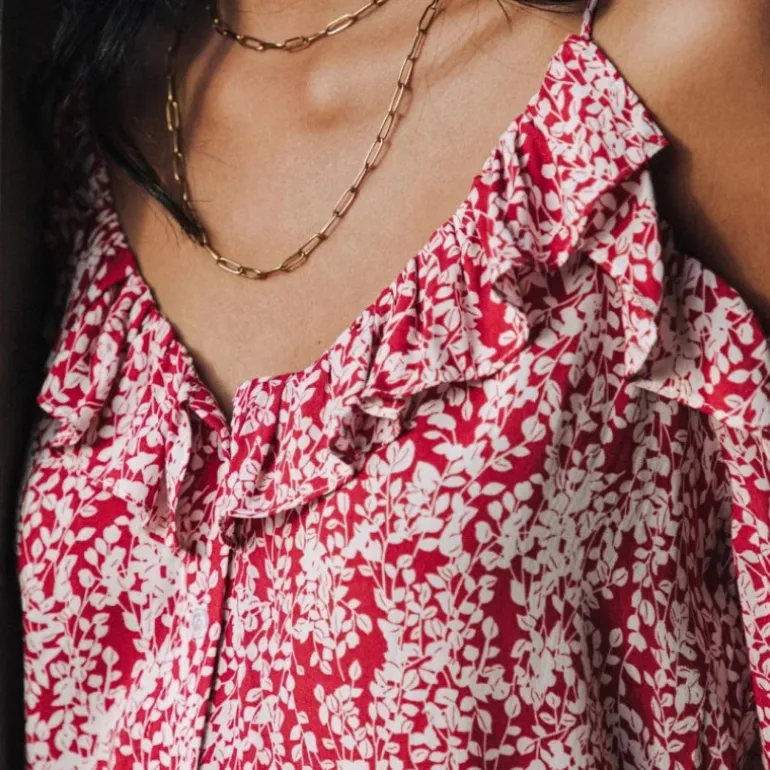 Chemisier Freeman T Porter Bloomie Rouge