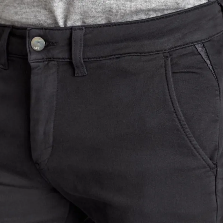 Chino Jogg Le Temps des Cerises Kurt gris anthracite