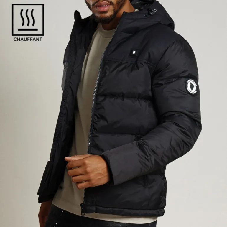 Doudoune chauffante Comme Des Loups Megeve noire