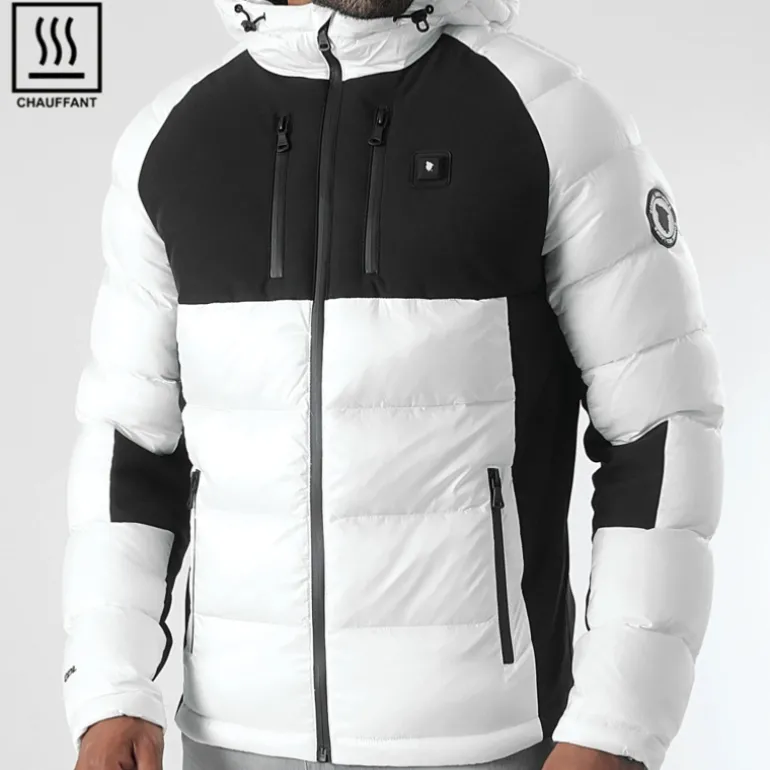 Doudoune chauffante Comme Des Loups Andorre blanc pour homme