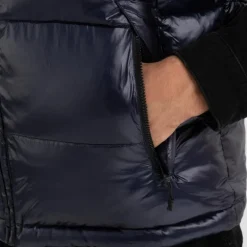 Doudoune sans manches Replay Jeans pour homme noir et bleu marine