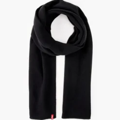 Echarpe Levi's ® noire étiquette rouge