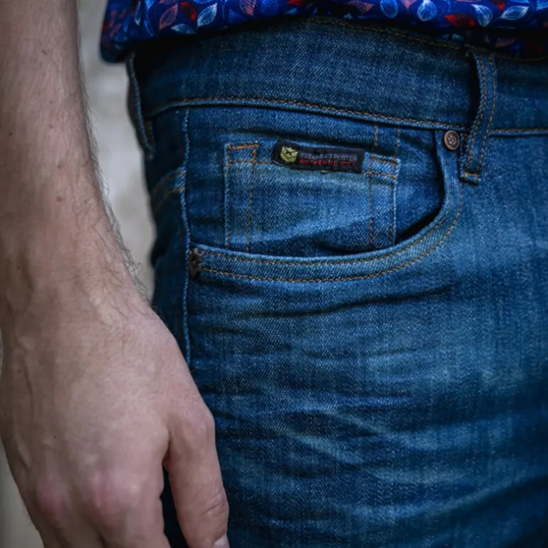 Jean coupe droite homme Freeman T Porter Jimmy Magic Straight creek