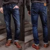Jean Freeman T Porter homme Dustee Slim Used Blue