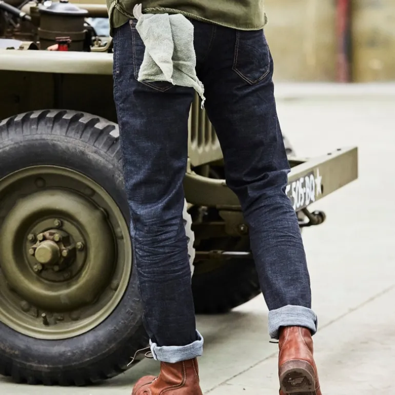 Jean Freeman T Porter homme Jimmy coupe droite regular magic denim amaze