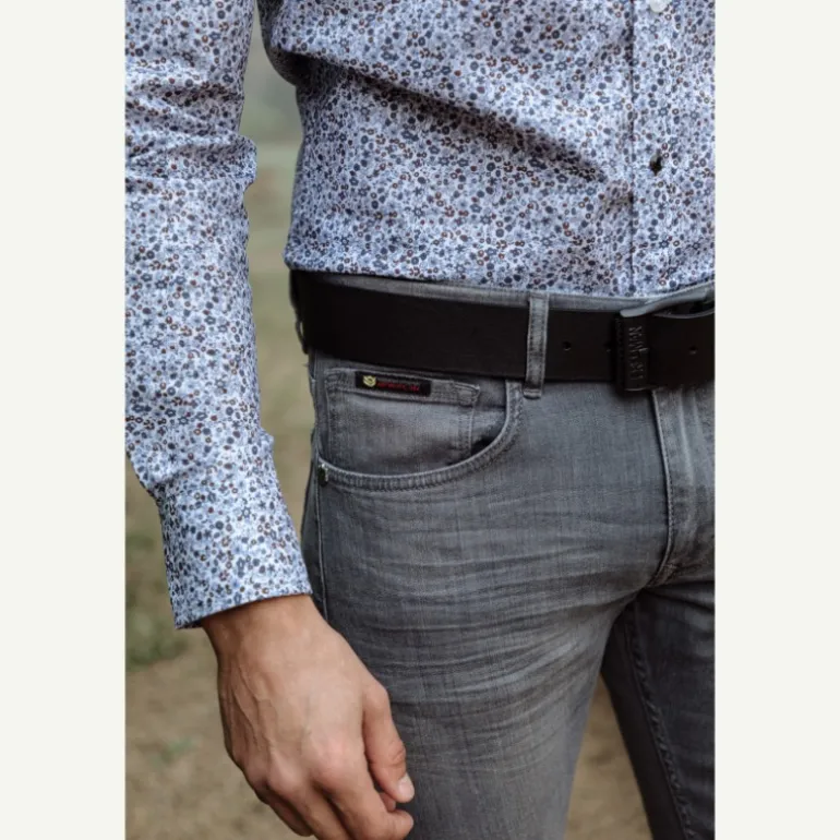 Jean homme Freeman T Porter Dustee Slim gris aberdeen