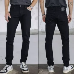 Jean homme Freeman T Porter Dustee Noir coupe slim