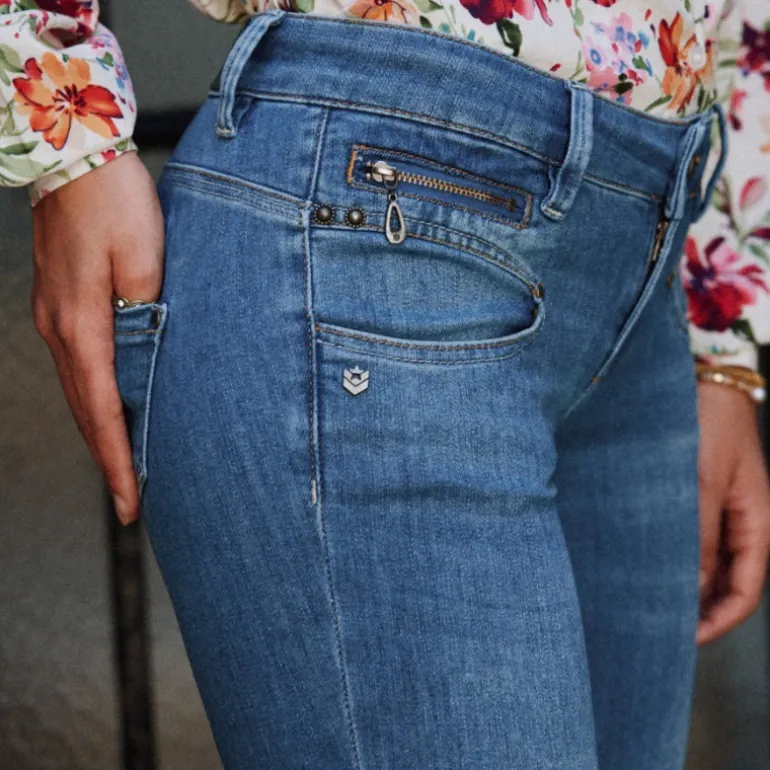 Jeans 7/8 éme femme Freeman T Porter Alexa Cropped Besta