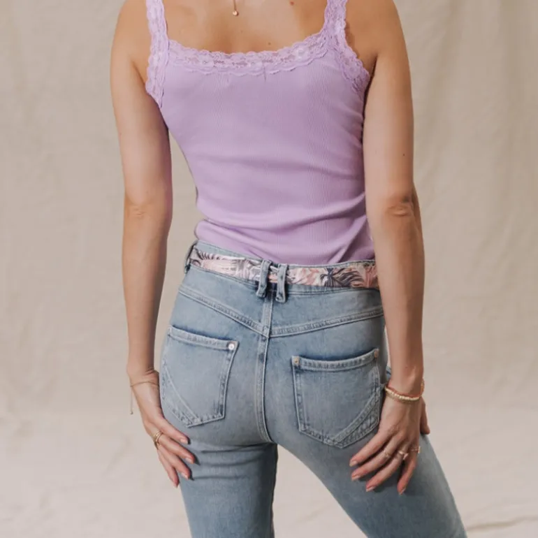 Jeans bootcut cropped Freeman T Porter femme Norma Palermo Med