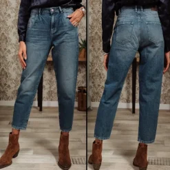 Jeans Boyfriend Freeman T Porter Natasha Frankley 100% Coton