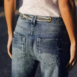 Jeans Boyfriend Freeman T Porter Jannet Marclay 100% Coton