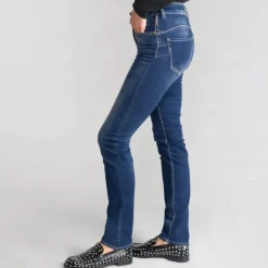 Jeans femme Le Temps des Cerises Pulp Casal coupe droite taille haute