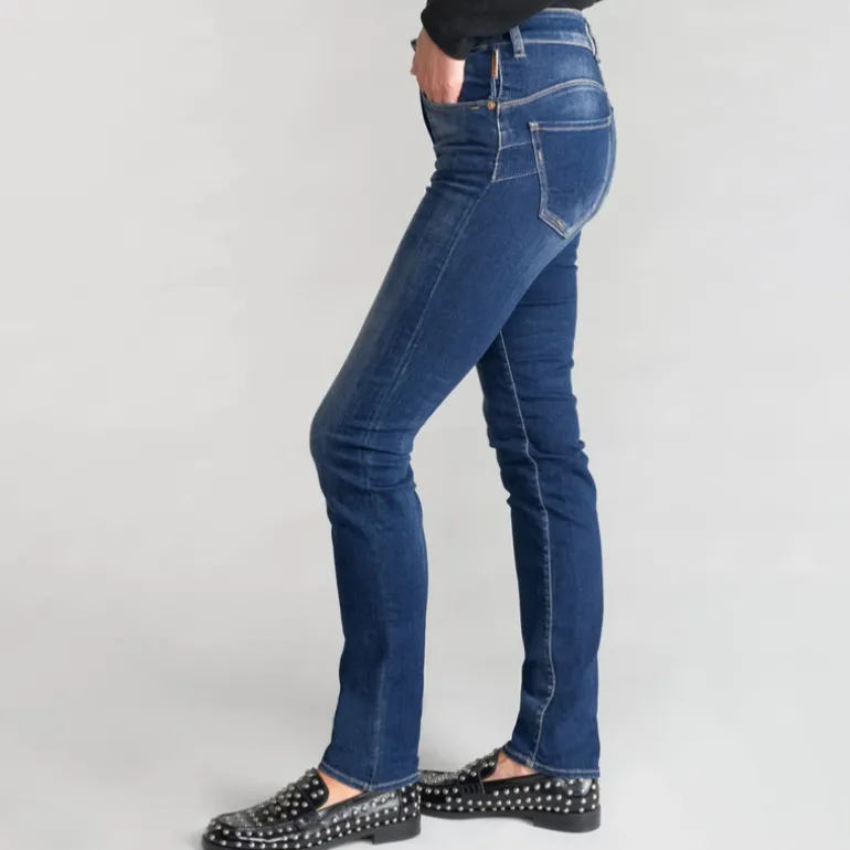 Jeans femme Le Temps des Cerises Pulp Casal coupe droite taille haute