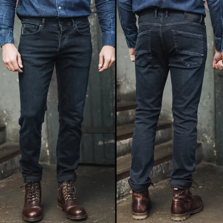 Jeans Freeman T Porter Jimmy Bean coupe droite straight