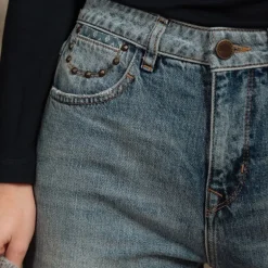 Jeans Freeman T Porter Monika Fitz 100% Coton coupe droite 7/8éme