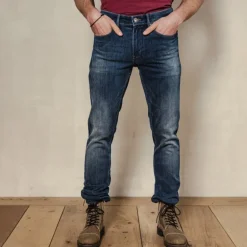 Jeans homme Freeman T Porter Jimmy Bodega coupe droite straight