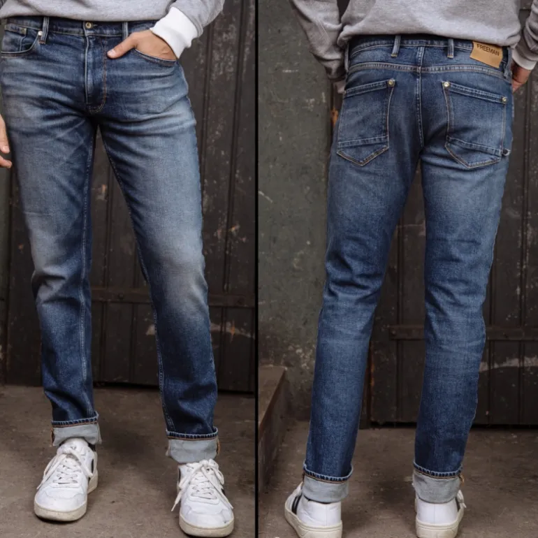 Jeans homme Freeman T Porter Jimmy Medium Vintage Indigo