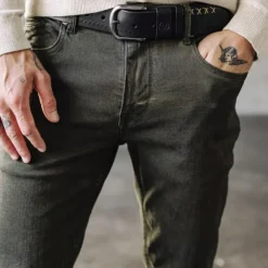 Jeans homme Freeman T Porter Jimmy kaki