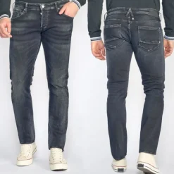 Jeans homme Le Temps des Cerises 812 w1376 coupe droite regular