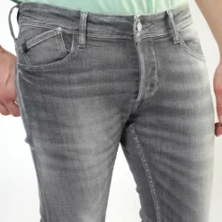 Jeans homme Le Temps des Cerises 711 gris W1321