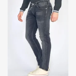 Jeans homme Le Temps des Cerises 812 w1376 coupe droite regular