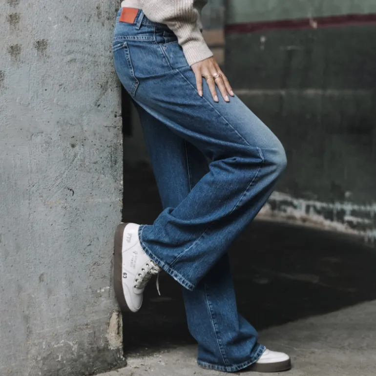 Jeans large Freeman T Porter femme Agatha Paolino