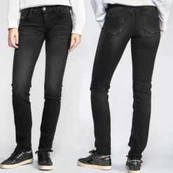 Jeans Le Temps des Cerises Pulp regular haid coupe droite
