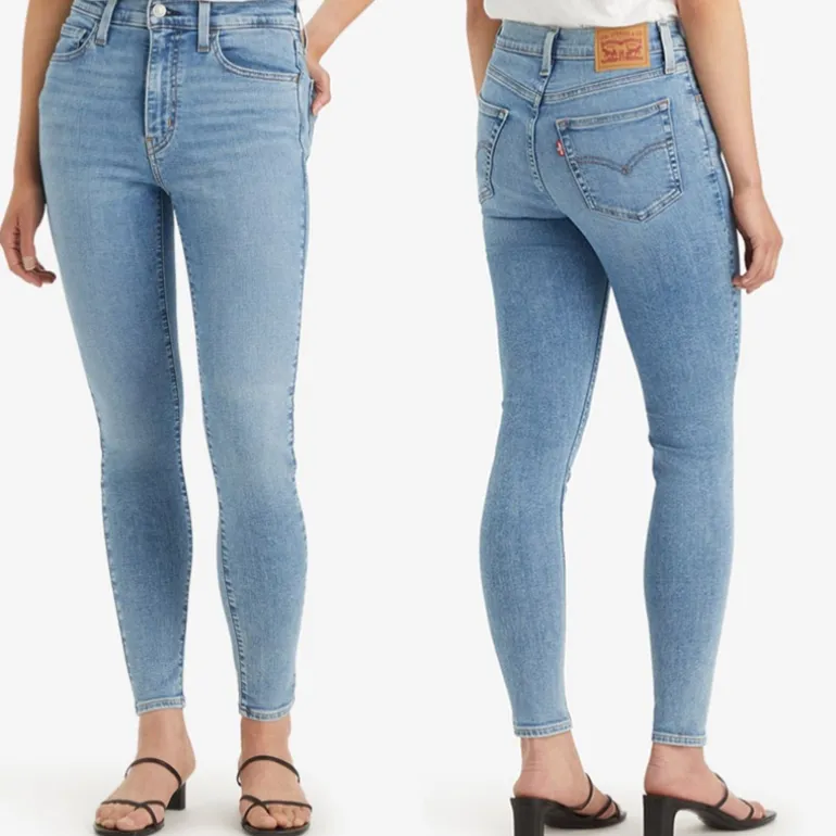 Jeans Levi's ® 720 high rise super skinny taille haute clair