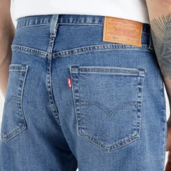 Jeans Levi's ® 501 originals coupe droite délavage Bulldog Indigo