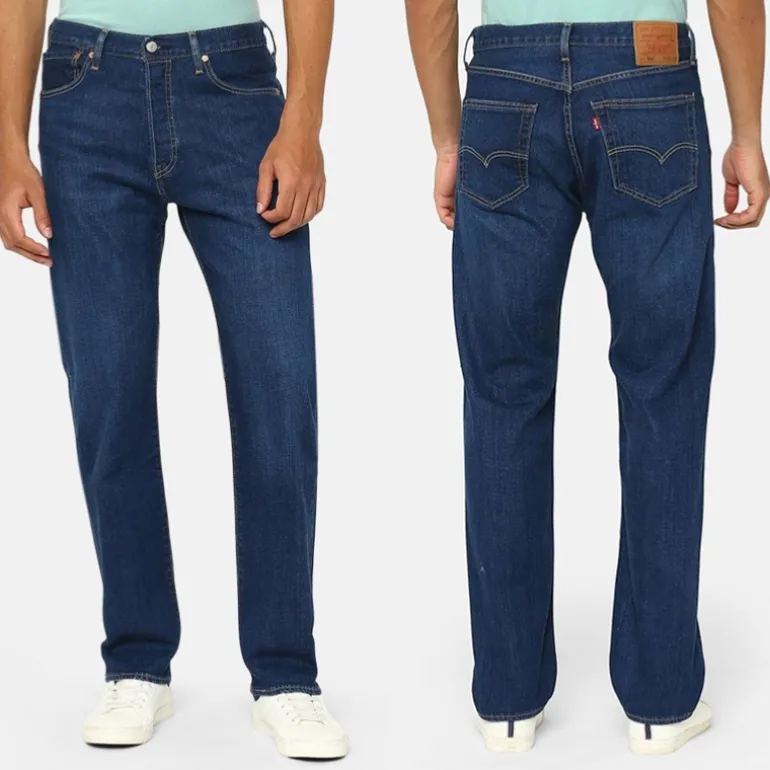 Jeans levis 501 Original Fit Be Above It coupe droite