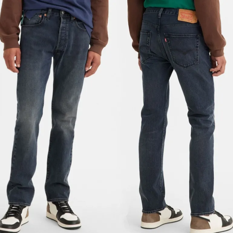 Jeans Levis 501 Original Wood Bowls coupe droite