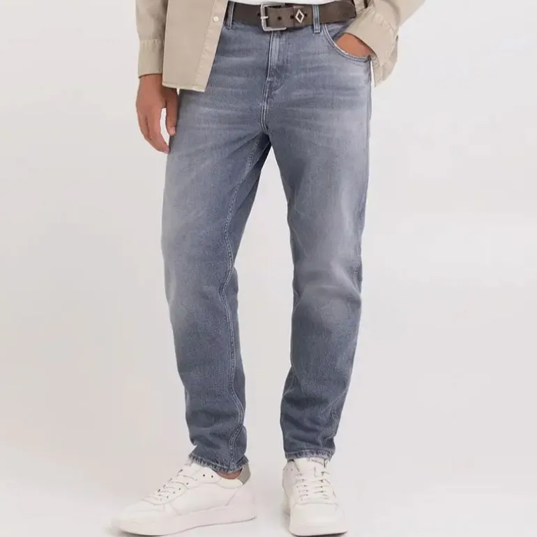 Jeans Replay homme Sandot Relaxed Tapered gris