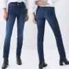 Jeans Salsa femme Secret Push in bleu medium