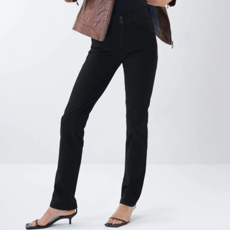 Jeans Salsa femme Secret Push in noir