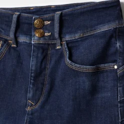 Jeans Salsa femme Secret Push in dark wash taille haute