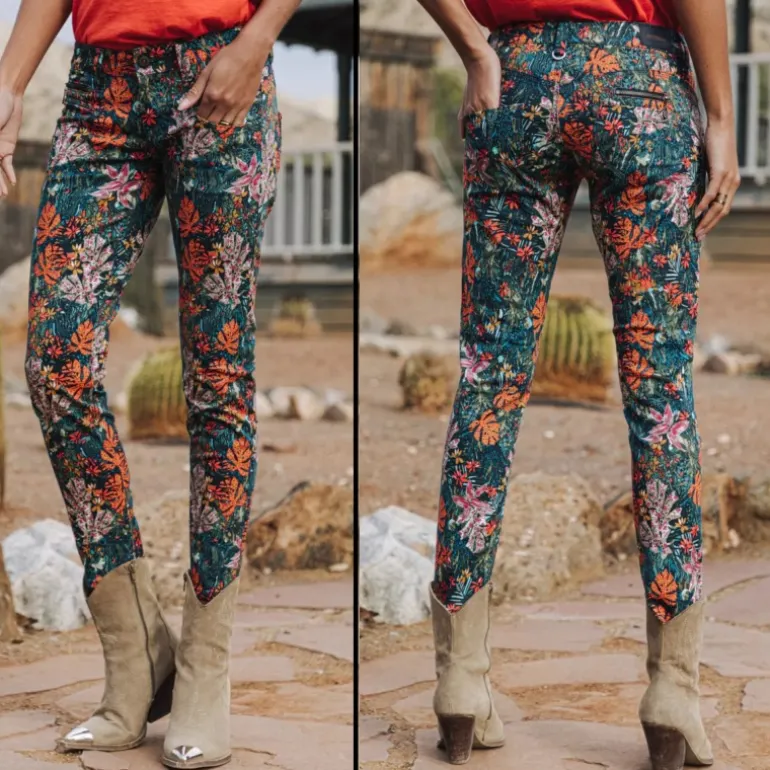 Pantalon à motifs Freeman T Porter Alexa Cropped Pandorina