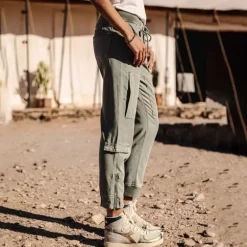 Pantalon cargo femme Freeman T Porter Celine Jazz kaki
