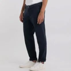 Pantalon Chino Replay hyperflex bleu marine