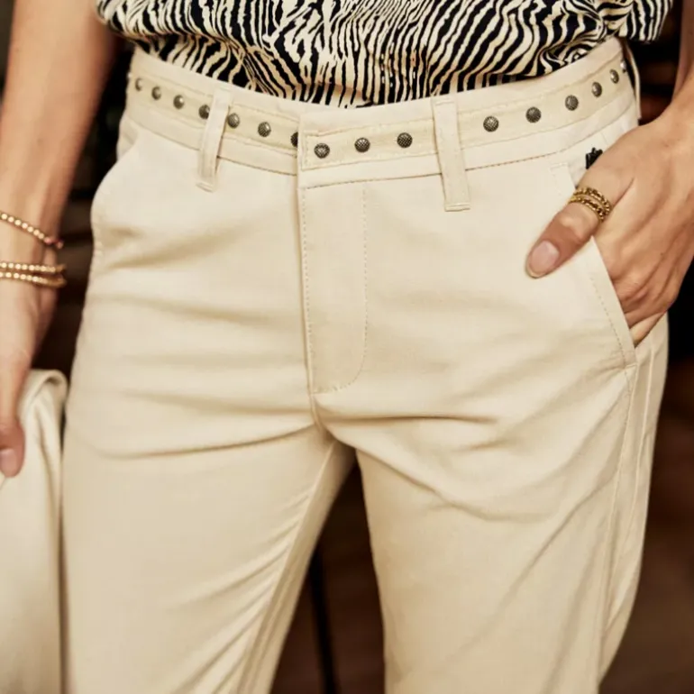 Pantalon city Freeman T Porter Claudia beige