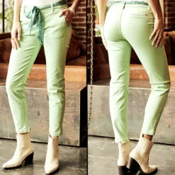 Pantalon Freeman T Porter femme Claudia Felicita vert